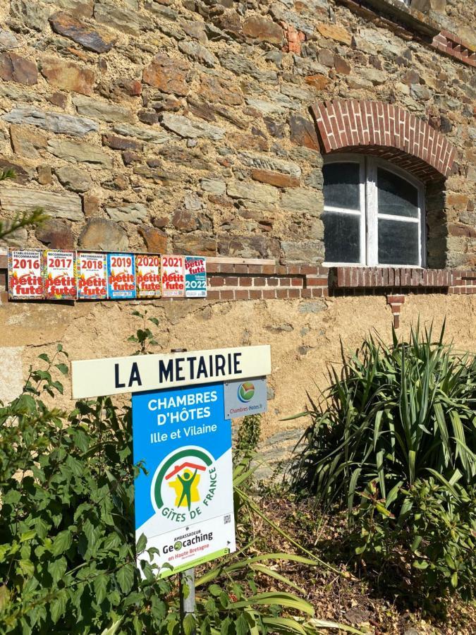 La Metairie Bed & Breakfast Domloup Dış mekan fotoğraf